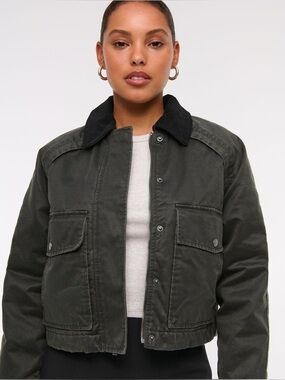 Abercrombie & Fitch - Short Chore Wax Jacket